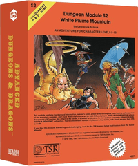 Beadle and Grimm Dice Set - Dungeons & Dragons Classic Module - White Plume Mountain